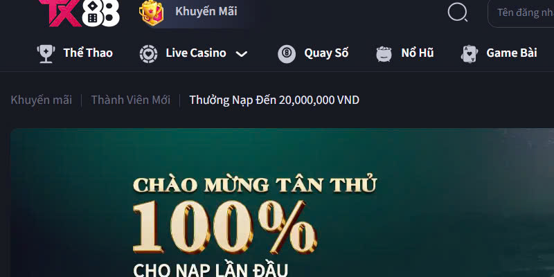Top 6 Chương Trình Khuyến Mãi TX88 Không Nên Bỏ Lỡ  - betlivo96.monster