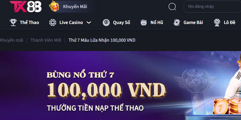 Top 6 Chương Trình Khuyến Mãi TX88 Không Nên Bỏ Lỡ  - betlivo96.monster